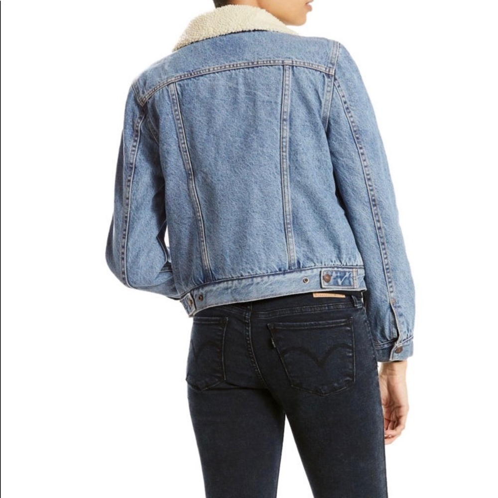 Levi Denim Sherpa Lined Women’s Jacket